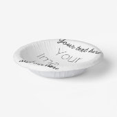 Benutzerdefiniert Foto Paper-Teller Fotos und Text Pappteller (Gewinkelt)