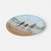 Benutzerdefiniert Foto Paper-Teller Fotos und Text Pappteller (Schrägansicht)