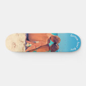 Benutzerdefiniert Foto-Skateboard mit Text Skateboard (Horizontal)