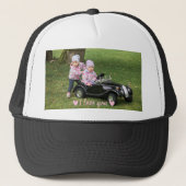 Benutzerdefiniert, Foto & Text-Hut. Kappe (Vorderseite)