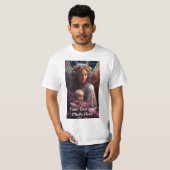 Benutzerdefiniert, Foto und Text hinzufügen T-Shirt (Vorne ganz)