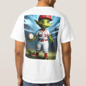 Benutzerdefiniert, Foto und Text hinzufügen T-Shirt (Rückseite)