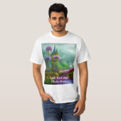 Benutzerdefiniert, Foto und Text hinzufügen T-Shirt (Vorne ganz)