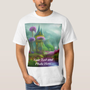 Benutzerdefiniert, Foto und Text hinzufügen T-Shirt