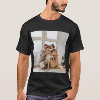 Benutzerdefiniert, Foto und Text hinzufügen T-Shirt