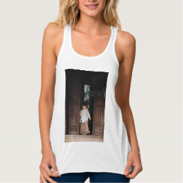 Benutzerdefiniert, Foto und Text hinzufügen Tank Top