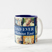 Benutzerdefiniert Foto und Text hinzufügen Zweifarbige Tasse (VorderseiteRechts)