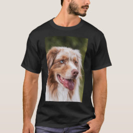 Benutzerdefiniert, Foto und Text Hunde T-Shirt