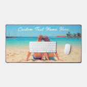 Benutzerdefiniert Foto- und Text-Personalisierte S Schreibtischunterlage (Tastatur & Maus)