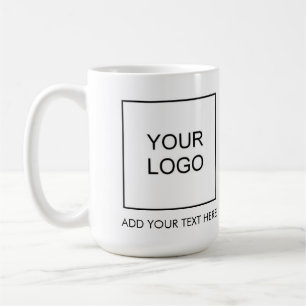Benutzerdefiniert Fügen Sie Ihr Firmenlogo Text Na Kaffeetasse