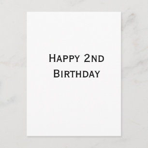 benutzerdefiniert fügen sie ihren text happy birth postkarte