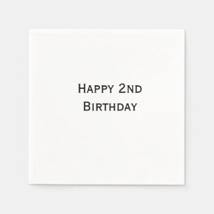 benutzerdefiniert fügen sie ihren text happy birth serviette