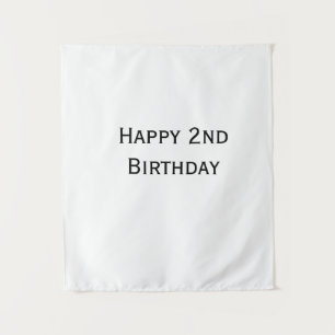 benutzerdefiniert fügen sie ihren text happy birth wandteppich