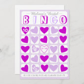 Benutzerdefiniert füllen Sie das Bingo Bingo lila (Vorne/Hinten)
