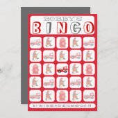 Benutzerdefiniert füllen Sie es mit der Bingo-Spie (Vorne/Hinten)