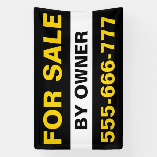 Benutzerdefiniert für den Verkauf durch den Eigent Banner (Vertikal)