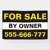 Benutzerdefiniert für den Verkauf durch den Eigent Banner (Horizontal)