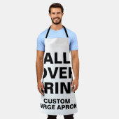 Benutzerdefiniert für Großdrucke und Schürze (Getragen)