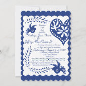 Benutzerdefiniert für Kathryn Blue Einladung (Vorderseite)