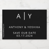 Benutzerdefiniert für Rachia_ Schaumweinetikett (Einzelnes Label)