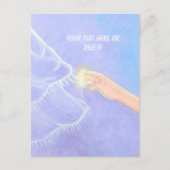 Benutzerdefiniert Geheilt durch den Glauben Christ Postkarte (Vorderseite)
