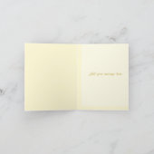 Benutzerdefiniert geklappte Dankeschön-Karte Dankeskarte (Innenseite)