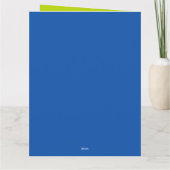 Benutzerdefiniert Gelassen Es gibt Weltfrieden far Karte (Rückseite)