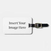 Benutzerdefiniert Gepäckanhänger (Vorderseite horizontal)