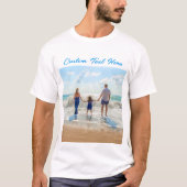 Benutzerdefiniert Geschenk des Foto-T - Shirt mit  (Vorderseite)