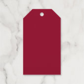 Benutzerdefiniert Geschenkanhänger (Rückseite)