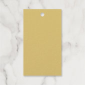 Benutzerdefiniert Geschenkanhänger (Rückseite)