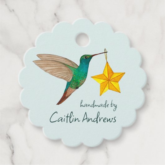 Benutzerdefiniert Geschenkanhänger (Vorderseite)