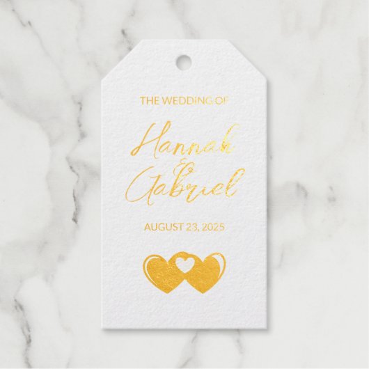 Benutzerdefiniert Geschenkanhänger (Vorderseite)