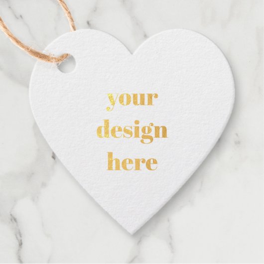 Benutzerdefiniert Geschenkanhänger (Vorderseite)