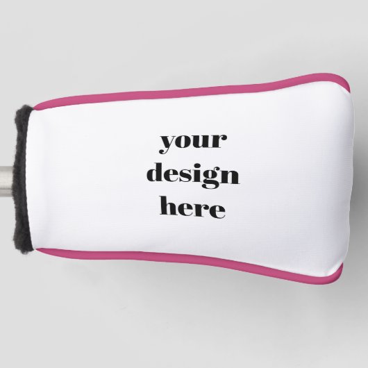 Benutzerdefiniert Golf Headcover (Vorderseite)