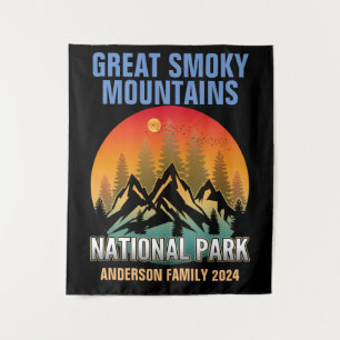Benutzerdefiniert Great Smoky Mountains Nationalpa Wandteppich