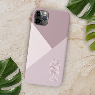 Benutzerdefiniert hellpastellfarbene Rose Mauve Bl iPhone 11Pro Max Hülle