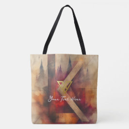 Benutzerdefiniert: Herbstliche Twilight: Aquarellf Tasche