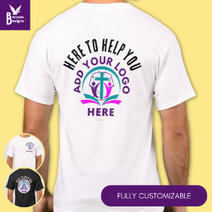 Benutzerdefiniert HIER UM DIR ZU HELFEN Personal G T-Shirt