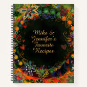 Benutzerdefiniert Hinzufügen eines Blumenfavoriten Notizblock (Vorderseite)