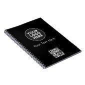 Benutzerdefiniert Hinzufügen von Text hier Vorlage Notizblock (Rechte Seite)