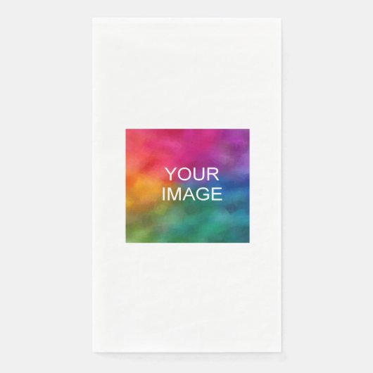 Benutzerdefiniert Hinzufügen von Text Hochladen vo Serviette (Vorderseite)