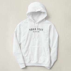 Benutzerdefiniert Hinzufügen von Text-Upload-Foto Hoodie