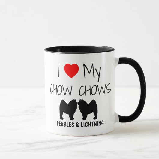 Benutzerdefiniert I Liebe der beiden Optionen Tasse (Rechts)