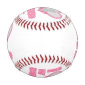 Benutzerdefiniert I Liebe Mein Freund - Foto und N Baseball (Vorderseite)