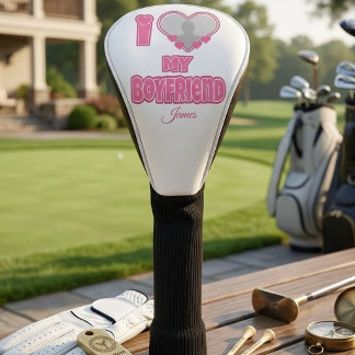 Benutzerdefiniert I Liebe Mein Freund - Foto und N Golf Headcover