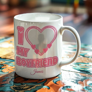 Benutzerdefiniert I Liebe Mein Freund - Foto und N Kaffeetasse