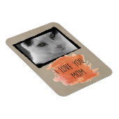 Benutzerdefiniert I Liebe Sie Mama Cat Foto Magnet (Rechte Seite)