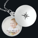 Benutzerdefiniert I Liebe Sie Mommy Baby Foto Mama Medaillon<br><div class="desc">Passen Sie dieses Schließfach mit dem Foto des Babys an. Ich Liebe,  Sie Mami Halskette ist ein großes Muttertagsgeschenk für die ersten junge Mütter,  die sie schätzen wird.</div>