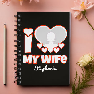 Benutzerdefiniert Ich liebe meine Frau – Name und  Planer